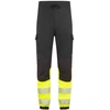 Darbo PORTWEST FR433 kelnės. Hi-Vis, Dydis: L, Pw spalvos: Juodas/Geltona