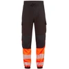 Darbo PORTWEST FR438 kelnės, Dydis: XL, Pw spalvos: Juodas/Oranžinis