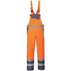 Dviejų spalvų puskombinezonis be pamušalo Portwest S488, Dydis: S, Pw spalvos: Oranžinis/Navy