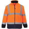 Dvispalvis flisinis džemperis PORTWEST F301, Dydis: 5XL, Pw spalvos: Geltona/Navy