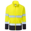 Flisinis PORTWEST ES251 užtrauktuku užsegamas džemperis, Dydis: 6XL, Pw spalvos: Oranžinis/Navy