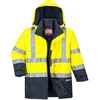 Gero matomumo apsauginė striukė nuo lietaus Portwest S779, Dydis: 4XL, Pw spalvos: Geltona/Navy