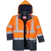 Gero matomumo apsauginė striukė nuo lietaus Portwest S779, Dydis: M, Pw spalvos: Geltona/Navy