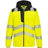 Gero matomumo flisinė PORTWEST PW335 striukė, Dydis: 4XL, Pw spalvos: Geltona/Juodas