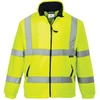 Gero matomumo flisinis PORTWEST ES250 užsegamas džemperis, Dydis: 6XL, Pw spalvos: Geltona