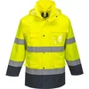 Gero matomumo kontrastinė PORTWEST S162 striukė 3-viename, Dydis: S, Pw spalvos: Oranžinis/Navy
