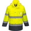 Gero matomumo kontrastinė PORTWEST S162 striukė 3-viename, Dydis: L, Pw spalvos: Geltona/Navy