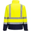 Gero matomumo kontrastinga PORTWEST S425 Softshell striukė, Dydis: XL, Pw spalvos: Oranžinis/Navy