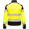 Gero matomumo moteriška PORTWEST T171 striukė, Dydis: XS, Pw spalvos: Geltona/Juodas