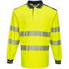 Gero matomumo Polo marškinėliai Portwest T184, Dydis: XXXL, Pw spalvos: Geltona/Navy