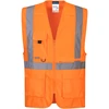 Gero matomumo PORTWEST C357 vadovo liemenė su kišene , Dydis: XXL, Pw spalvos: Oranžinis