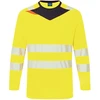 Gero matomumo PORTWEST DX416 sportiniai marškinėliai, Dydis: XXXL, Pw spalvos: Geltona/Juodas