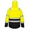 Gero matomumo PORTWEST DX430 2 klasės žieminė striukė, Dydis: 4XL, Pw spalvos: Oranžinis/Juodas