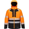 Gero matomumo PORTWEST DX430 2 klasės žieminė striukė, Dydis: 4XL, Pw spalvos: Oranžinis/Juodas