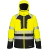 Gero matomumo PORTWEST DX430 2 klasės žieminė striukė, Dydis: 4XL, Pw spalvos: Geltona/Juodas