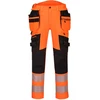 Gero matomumo PORTWEST DX442 kelnes su nuimamomis kišenėmis, Dydis: 32, Pw spalvos: Oranžinis/Juodas