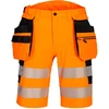 Gero matomumo PORTWEST DX446 šortai su kišenėmis, Dydis: 33, Pw spalvos: Oranžinis/Juodas