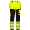 Gero matomumo PORTWEST DX448 kelnės nuo lietaus, Dydis: 30, Pw spalvos: Geltona/Juodas
