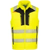 Gero matomumo PORTWEST DX479 Softshell liemenė, Dydis: XXXL, Pw spalvos: Geltona/Juodas