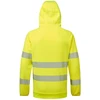 Gero matomumo PORTWEST DX483 darbo džemperis su gobtuvu, Dydis: XXXL, Pw spalvos: Geltona/Juodas