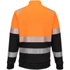 Gero matomumo PORTWEST DX490 švarkas su užtrauktuku, Dydis: XL, Pw spalvos: Geltona/Juodas