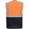 Gero matomumo PORTWEST ES076 darbo liemenė, Dydis: XL, Pw spalvos: Geltona/Navy