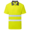 Gero matomumo PORTWEST ES477 polo marškinėliai trumpomis rankovėmis, Dydis: 6XL, Pw spalvos: Oranžinis
