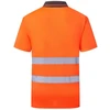Gero matomumo PORTWEST ES477 polo marškinėliai trumpomis rankovėmis, Dydis: 6XL, Pw spalvos: Oranžinis