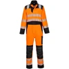 Gero matomumo PORTWEST FR509 darbo kombinezonas, Dydis: XXL, Pw spalvos: Oranžinis/Juodas