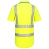 Gero matomumo PORTWEST KX302 polo marškinėliai su užtrauktuku, Dydis: XXXL, Pw spalvos: Geltona