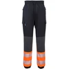 Gero matomumo PORTWEST KX341 kelnės, oranžinės, Dydis: XXXL, Pw spalvos: Juodas/Oranžinis