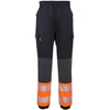 Gero matomumo PORTWEST KX341 kelnės, oranžinės, Dydis: XXXL, Pw spalvos: Juodas/Oranžinis