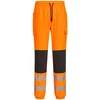 Gero matomumo PORTWEST KX346 2 klasės kelnės, Dydis: XXL, Pw spalvos: Oranžinis/Juodas