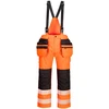 Gero matomumo PORTWEST PW356 puskombinezonis nuo lietaus, Dydis: XL, Pw spalvos: Geltona/Juodas