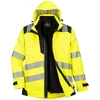 Gero matomumo PORTWEST PW365 striukė 3 viename, Dydis: XXL, Pw spalvos: Geltona/Juodas