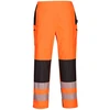 Gero matomumo PORTWEST PW386 moteriškos kelnės nuo lietaus, Dydis: XS, Pw spalvos: Oranžinis/Juodas