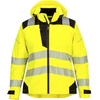 Gero matomumo PORTWEST PW389 moteriška striukė nuo lietaus, Dydis: XXL, Pw spalvos: Geltona/Juodas