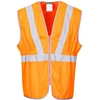 Gero matomumo PORTWEST RT20 ilga liemenė su užtrauktuku, Dydis: M, Pw spalvos: Oranžinis
