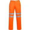 Gero matomumo PORTWEST RT45 polimedvilnės kelnės, Dydis: S, Pw spalvos: Oranžinis Tall