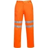 Gero matomumo PORTWEST RT45 polimedvilnės kelnės, Dydis: S, Pw spalvos: Oranžinis Tall