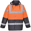 Gero matomumo PORTWEST S467 dviejų spalvų kelininko striukė, Dydis: L, Pw spalvos: Oranžinis/Juodas