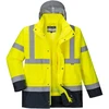 Gero matomumo PORTWEST S471 4 viename kontrastinga kelininko striukė, Dydis: L, Pw spalvos: Geltona/Navy