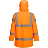 Gero matomumo PORTWEST S599 striukė nuo lietaus, Dydis: 4XL, Pw spalvos: Oranžinis