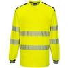 Gero matomumo sportiniai marškinėliai Portwest T185, Dydis: XXXL, Pw spalvos: Geltona/Navy