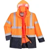 Gero matomumo striukė Portwest S768, Dydis: XXL, Pw spalvos: Oranžinis/Navy