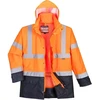Gero matomumo striukė Portwest S768, Dydis: XXXL, Pw spalvos: Geltona/Navy