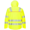 Gero matomumo vėjui ir vandeniui atspari PORTWEST DX475 Softshell striukė, Dydis: 5XL, Pw spalvos: Oranžinis/Juodas