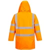 Gero matomumo žieminė PORTWEST RT27 7-in-1 eismo striukė, Dydis: 4XL, Pw spalvos: Oranžinis