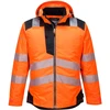 Gero matomumo žieminė striukė Portwest T400, Dydis: XL, Pw spalvos: Geltona/Juodas