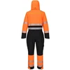 Gero matomumo žieminis PORTWEST DX438 darbo kombInezonas, Dydis: S, Pw spalvos: Oranžinis/Juodas